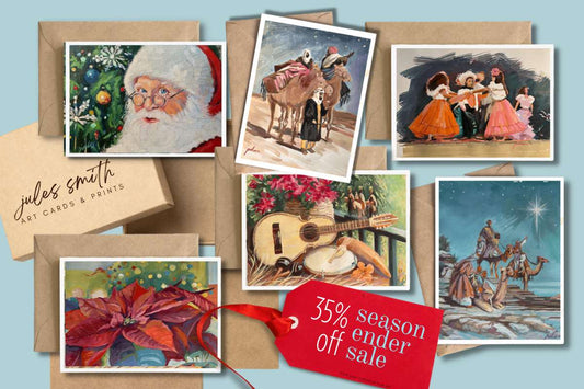 Do You Know the History of the Christmas Card ? CULTURAL & TRADITIONAL ART CARDS - SEASON-ENDER SALE ON