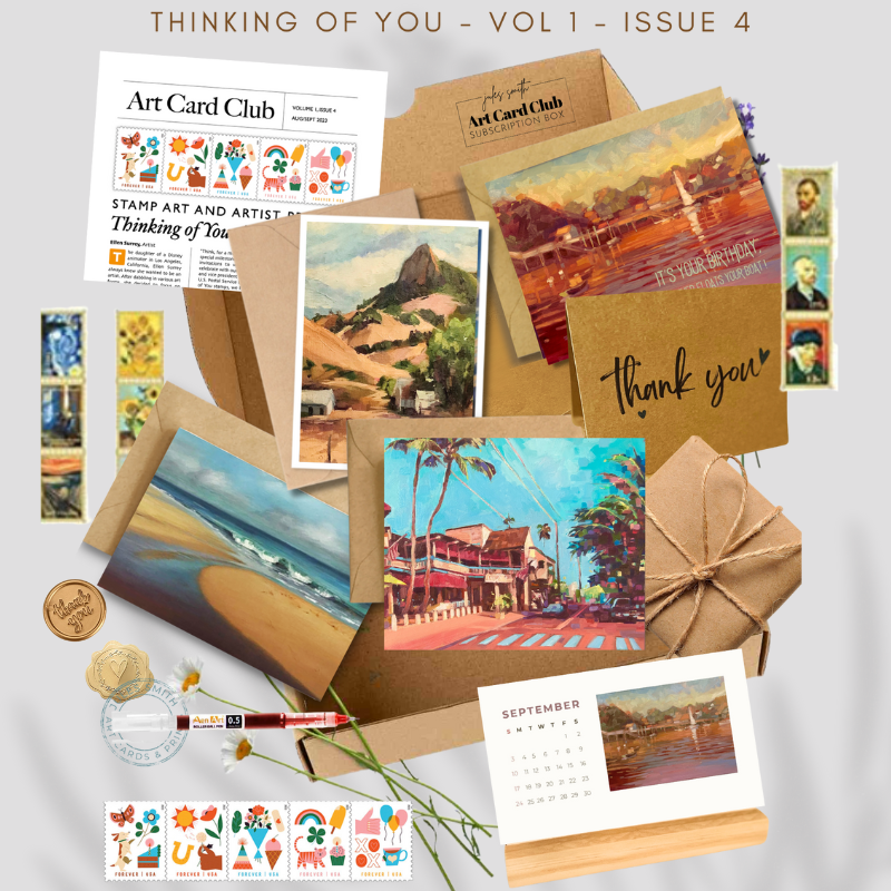 THINKING OF YOU ART CARD BOX - Vol. 1 - Issue 4