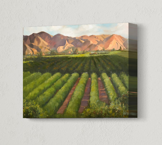 SOUTH MOUNTAIN WEST - Giclee Reproduction Print of Original Oil Painting