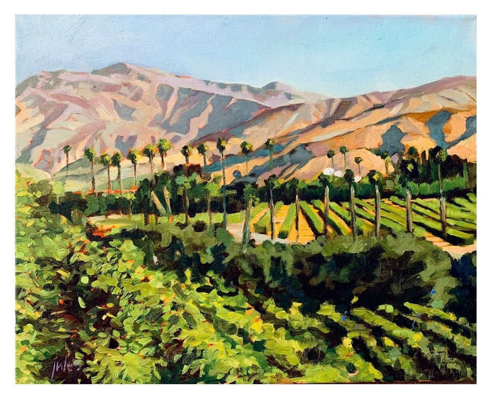 SANTA PAULA CANYON LANDSCAPE - Giclee Reproduction Print of Original Oil Painting