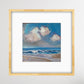 CLOUDS AT SANDY BEACH -  Giclee Reproduction Print of Original Oil Painting