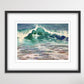 DANCING WAVES - Giclee Reproduction of Original Oil Painting Print