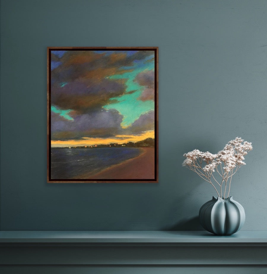 THE DARKEST HOUR IS JUST BEFORE THE DAWN - Giclee Reproduction of Original Pastel Painting