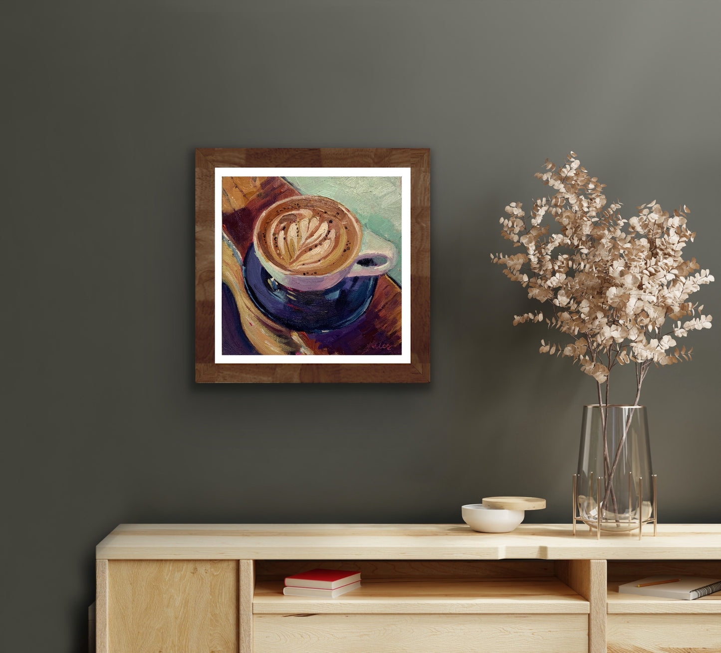 CUP OF KINDNESS -  Giclee Reproduction PRINT of Original Oil Painting