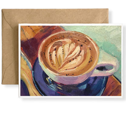 CUP OF KINDNESS -  Art Card Prints of Original Paintings