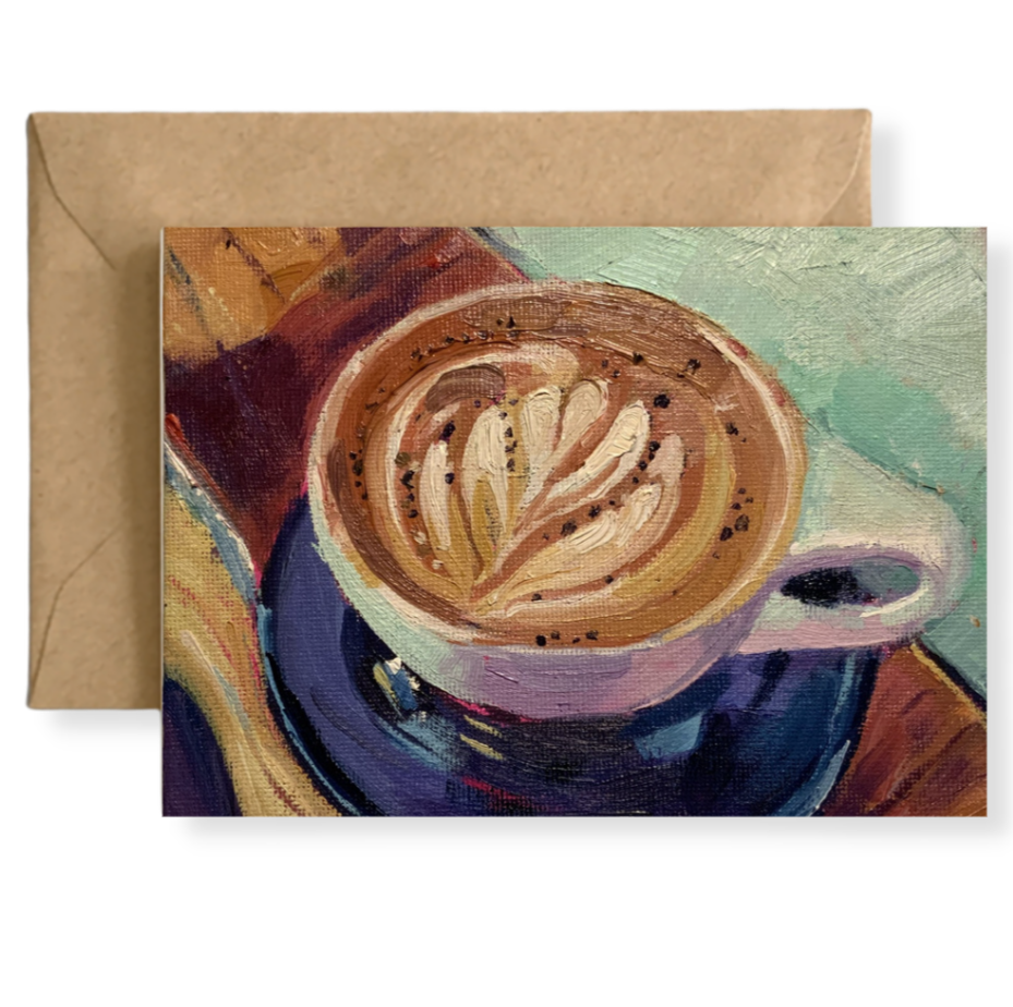 CUP OF KINDNESS -  Art Card Prints of Original Paintings